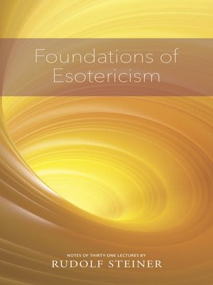 cover image of FOUNDATIONS OF ESOTERICISM